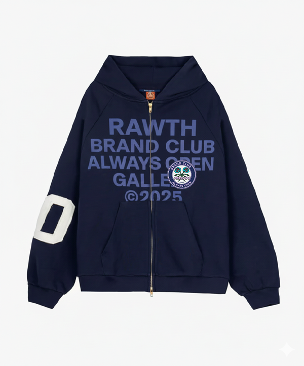 CHAQUETA2-DELANTE FG Sports Zipper Navy