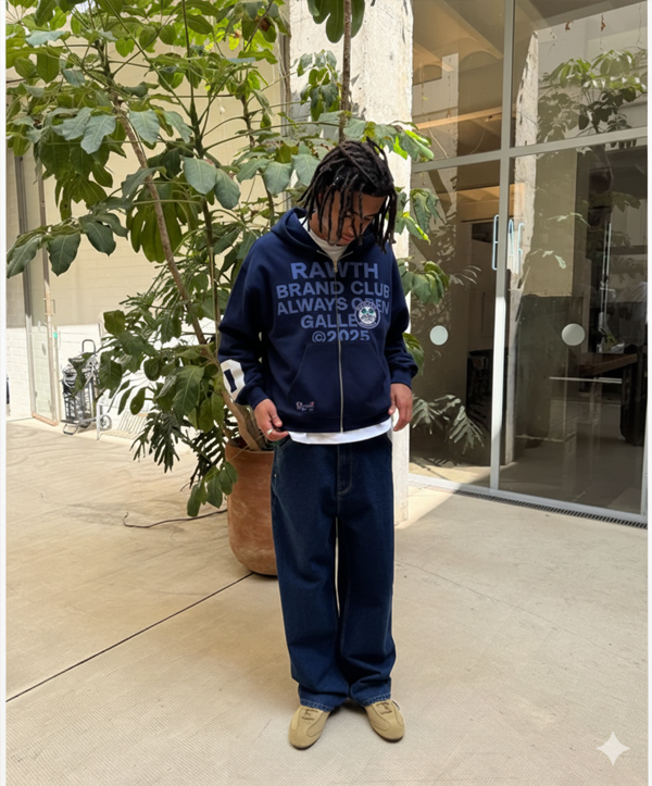 CHAQUETA2-MODELO3 FG Sports Zipper Navy