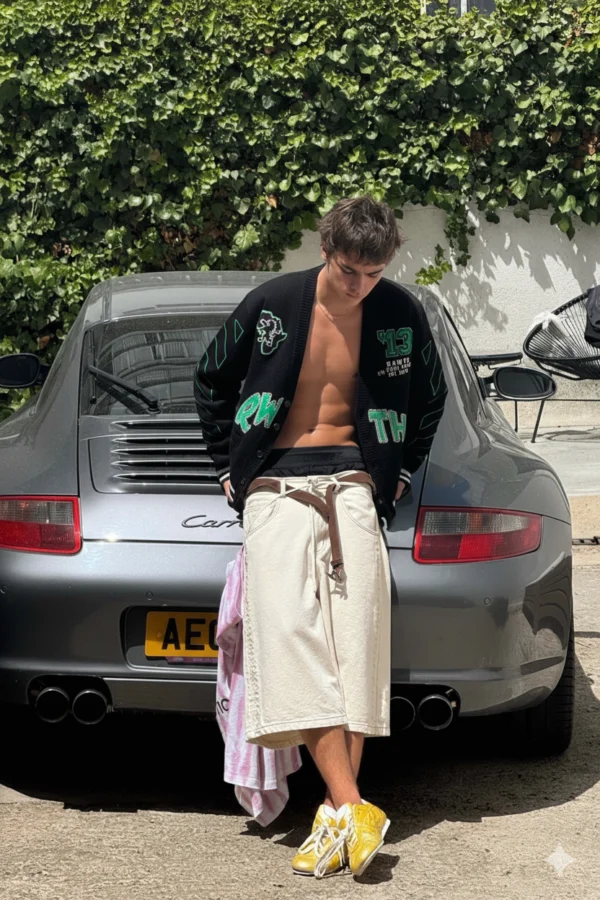 CHAQUETAV-MODELO1 Croco Cot Varisity Knit CA