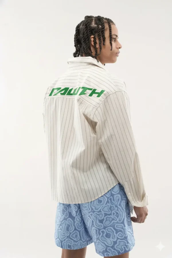 Germain Blue Striped Shirt