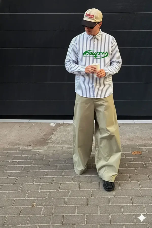 Germain Blue Striped Shirt