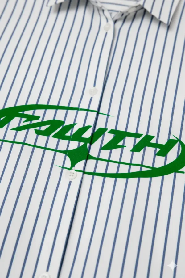 Germain Blue Striped Shirt