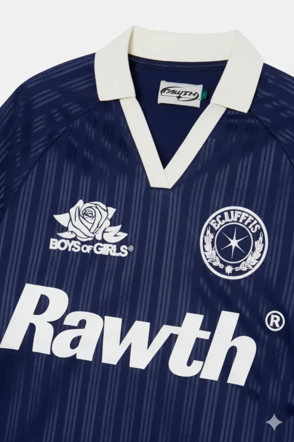 Pearl Navy Football T-Shirt