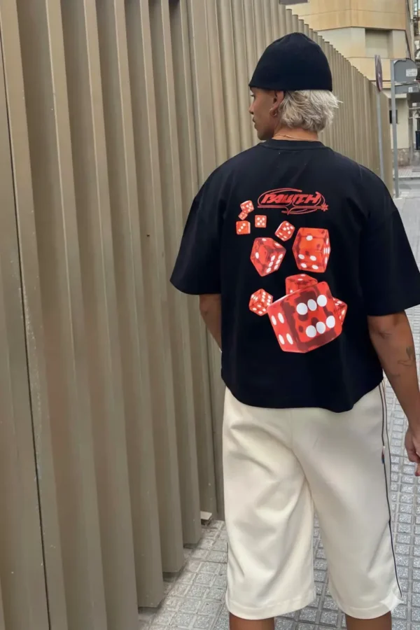 CAMISETA5-MODELO1 Dice Red Shirt