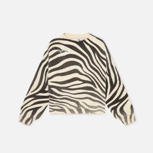 JERSEY1-DELANTE Amore Zebra Knit