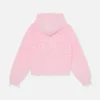 JERSEY3-DETRAS New Light Pink Buzz Knit Zipper
