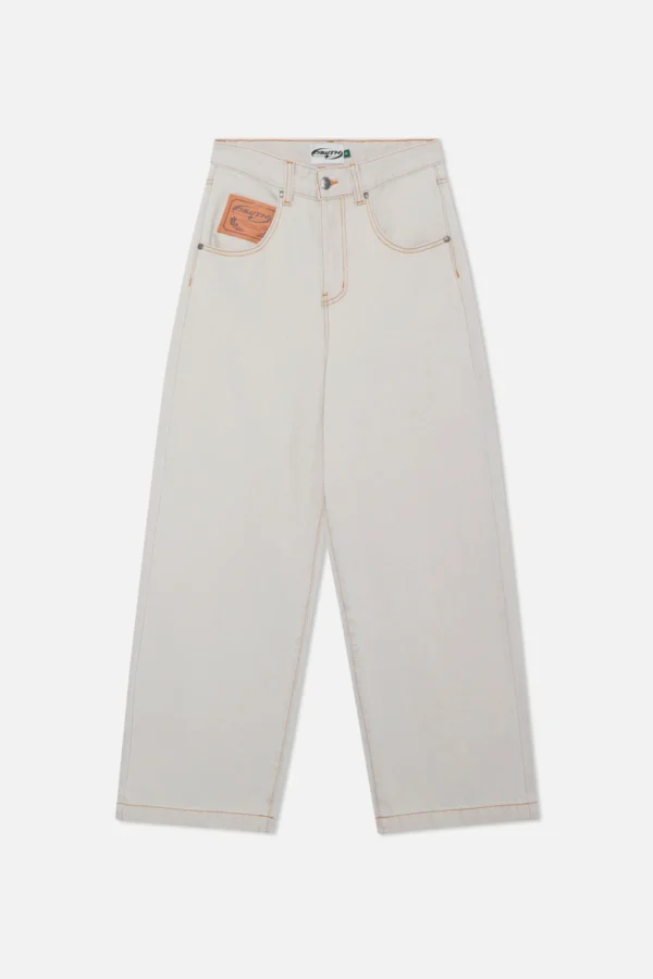 PANTALON1-DELANTE 7Pocket Ecru Pants