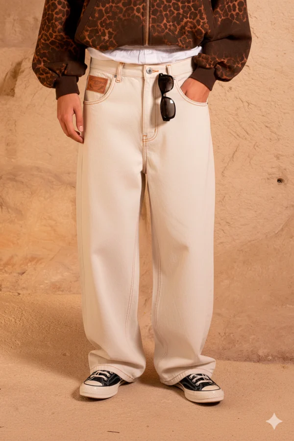 PANTALON1-MODELO1 7Pocket Ecru Pants