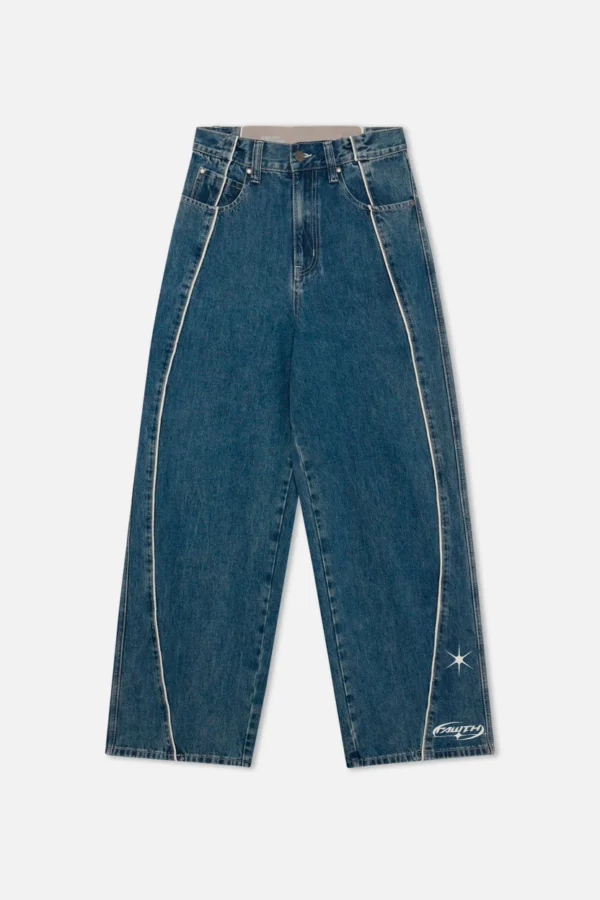 PANTALON3-DELANTE Mowa Blue Pants