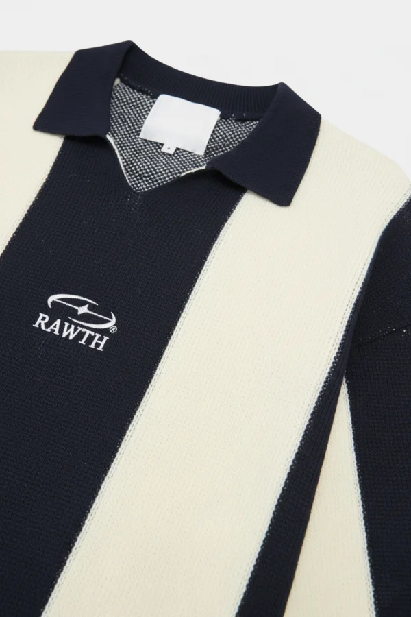 POLO3-ZOOM Celery Marine Knit Sweater