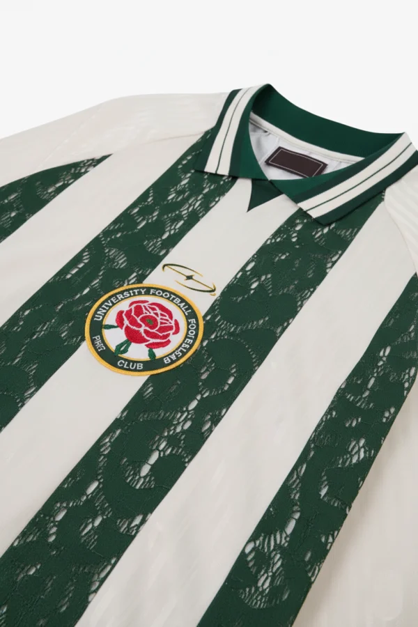 Lace Football Long-Sleeve Tee Green