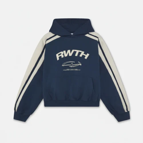 SUDADERA1-DELANTE Effortless Blue Hoodie