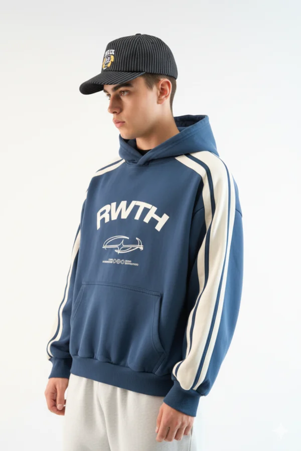 Effortless Blue Hoodie