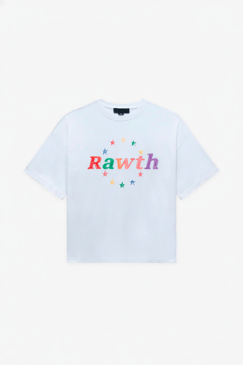 Crayon Tee White