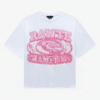 Champ Emblem Tee Pink White