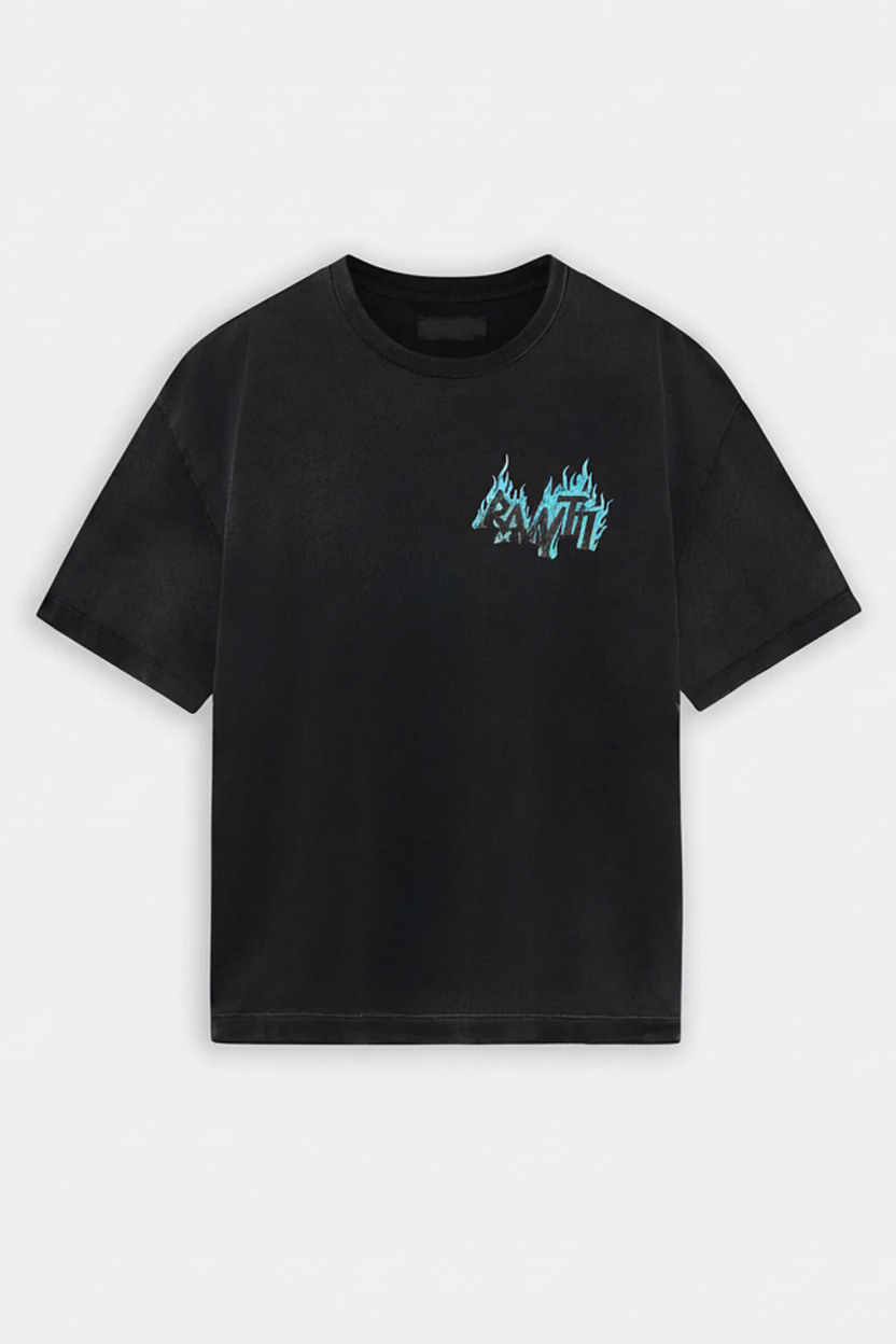 Crystal Flames Oversize Tee
