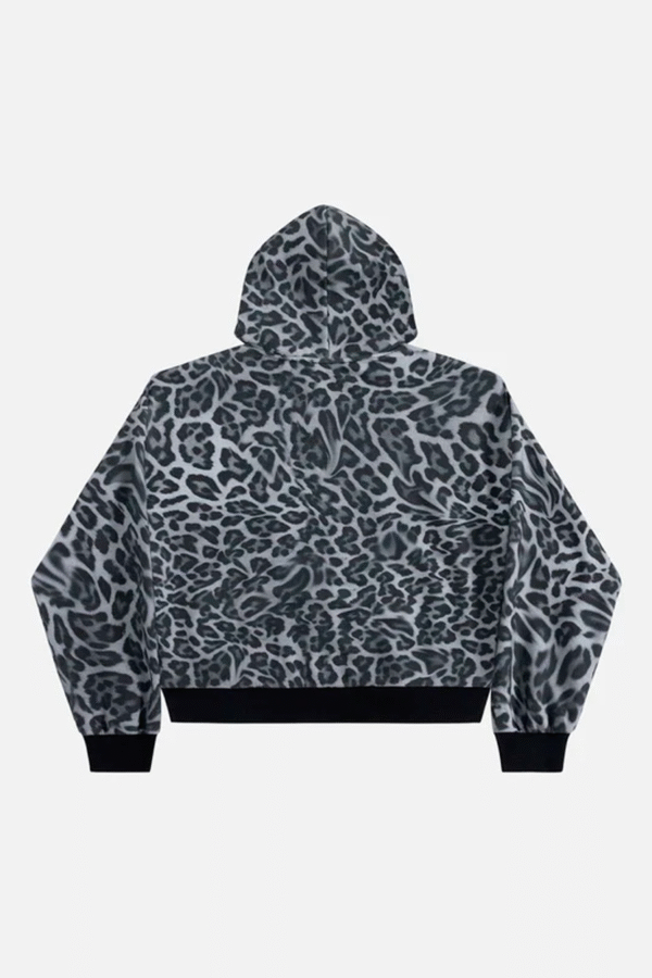 Leopard Graffiti Box Zip