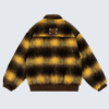 Plaid Turn-down Collar Jacket
