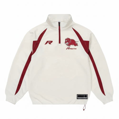 RAWTH Quarter Zip White