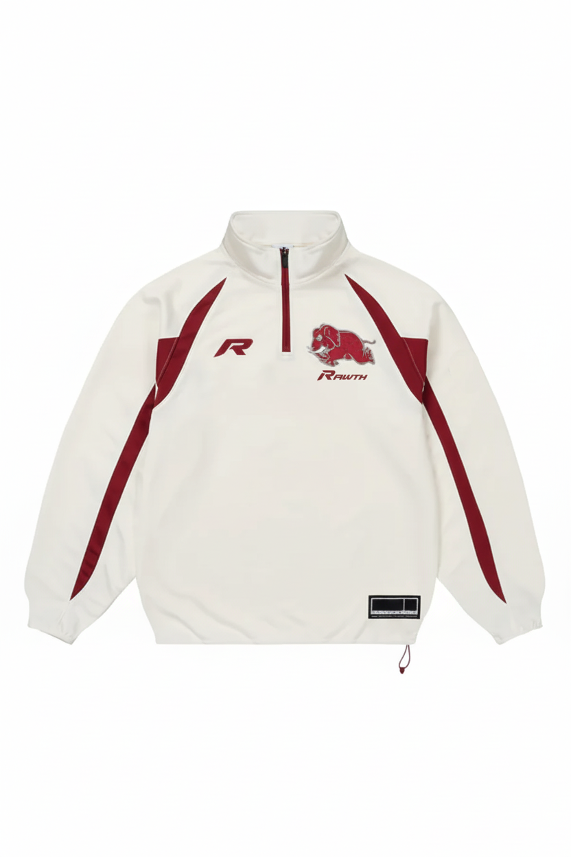 RAWTH Quarter Zip White