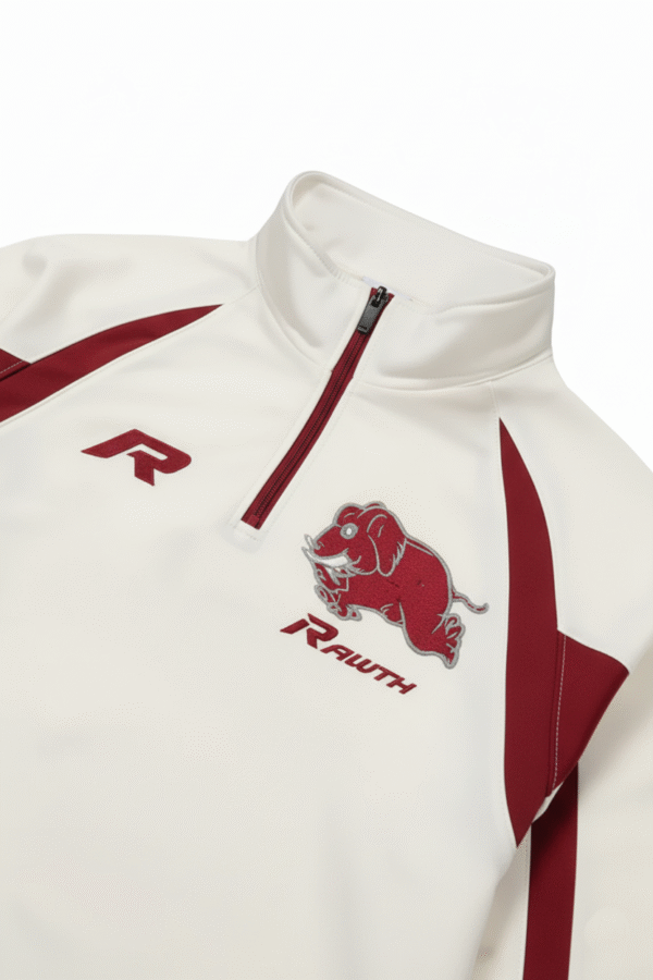 RAWTH Quarter Zip White