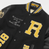Goat Varsity Jacket Black