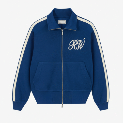 Ying-Yang Zip-Up Navy