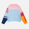 Colorblock Striped Sweater