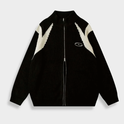 JERSEY5-DELANTE Vintage Knit Sweater