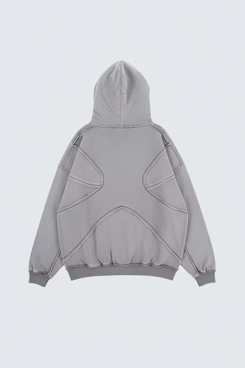 Deconstructed Design Hoodie