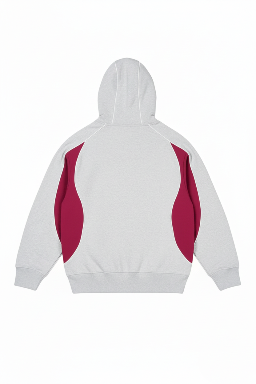 Skyline Hood Grey Marl