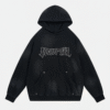 Oversized Embroidered Hoodie