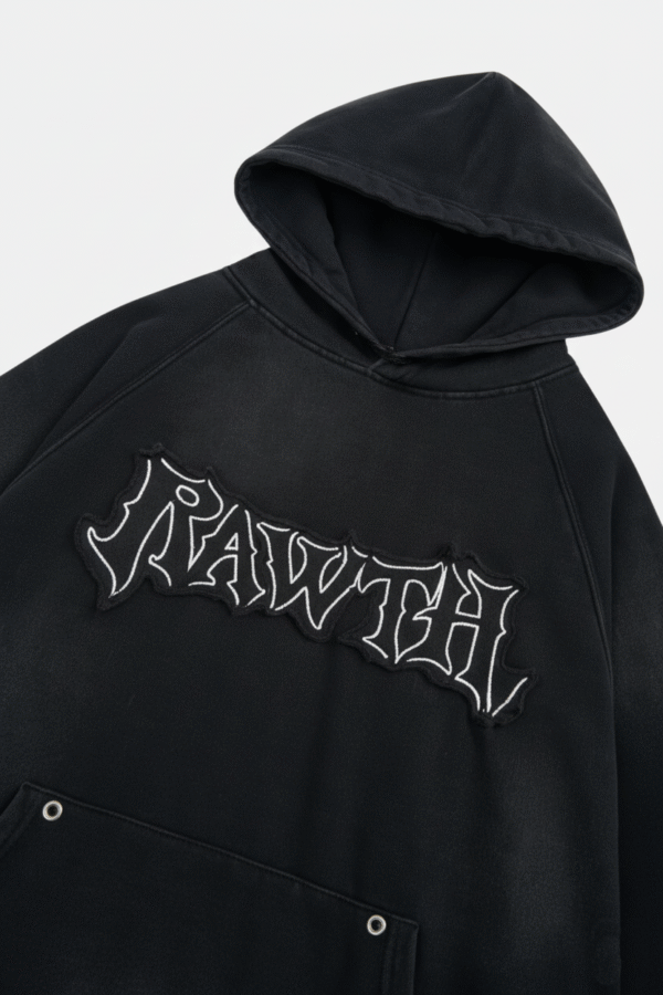 Oversized Embroidered Hoodie