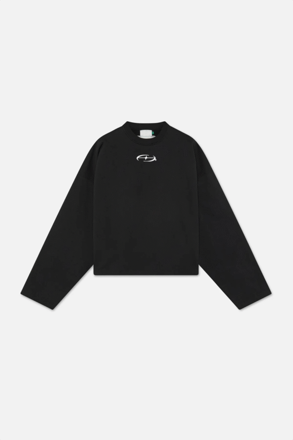 Sport Tech Black Sweatshirt