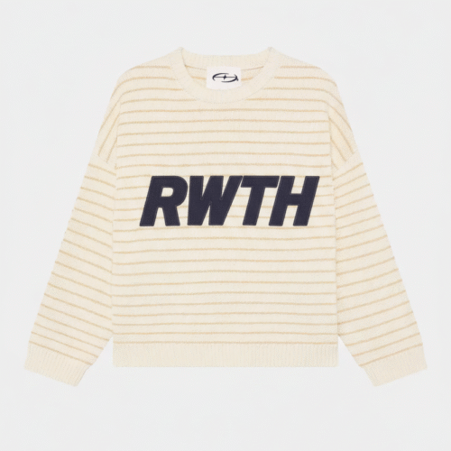 Pinstripe Sugar Knit Sweater