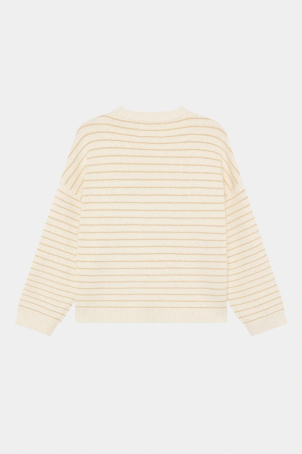 Pinstripe Sugar Knit Sweater