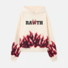 Flames Loose Hoodie