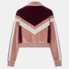 Colorblock Chenille Track Jacket