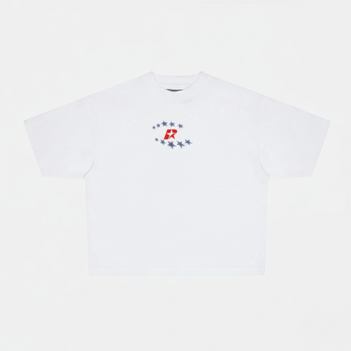 Stars Tee White