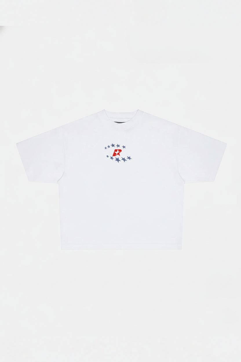 Stars Tee White