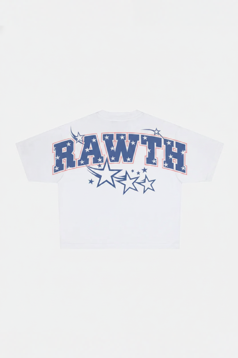 Stars Tee White