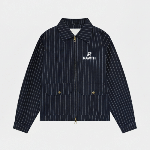 Striped Navy Jacket