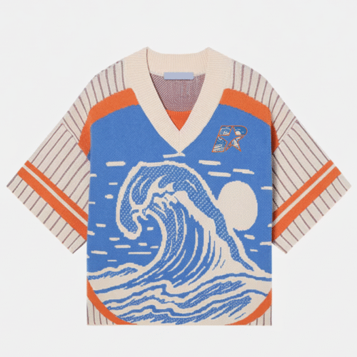 V-neck Make Waves