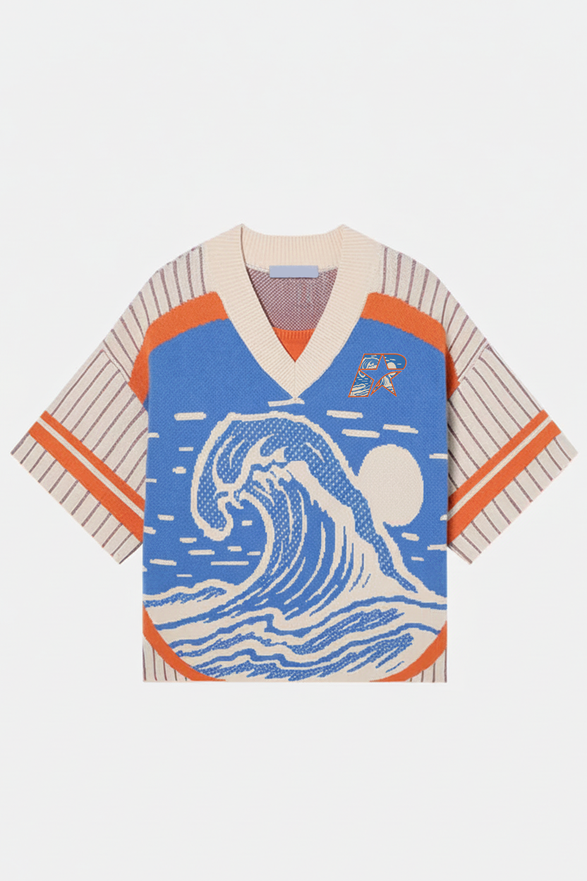 V-neck Make Waves