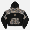 Boxy Camo Panel Hoodie