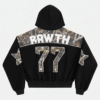 Boxy Camo Panel Hoodie